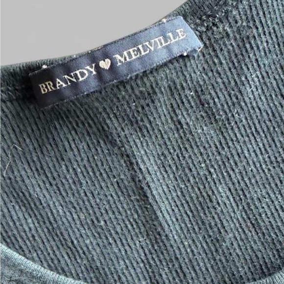 brandy melville black tank top - Picture 2 of 2